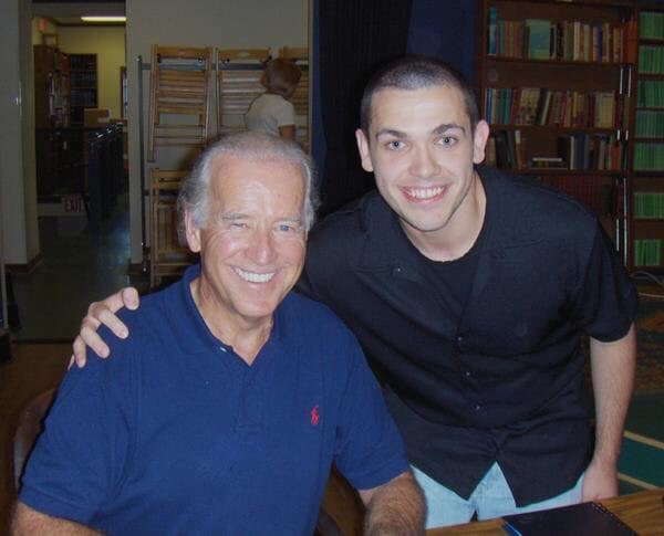 Robbie Tinn shared this photo of him with Joe Biden taken back in 2008 at a book signing in Oxford, Miss. “Although not always perfect as a politician, he’s truly tried to reach across an ever widening aisle seeking collaboration and unity,” wrote Robbie. “I believe he has the country’s best interest at heart. I know he’ll continue his work as a president not only for Democrats or Republicans but for all Americans. I trust our next four years in his very capable hands.”